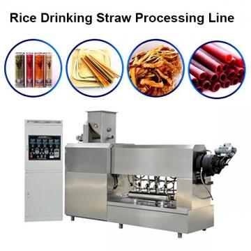 Pasta Straw Machines Making Rice Drinking Straw Machine