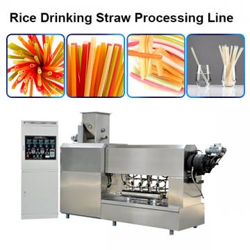 Full Automatic Eco-Friendly Edible Pasta Drinking Straw Making Machine / Disposable Straw ...