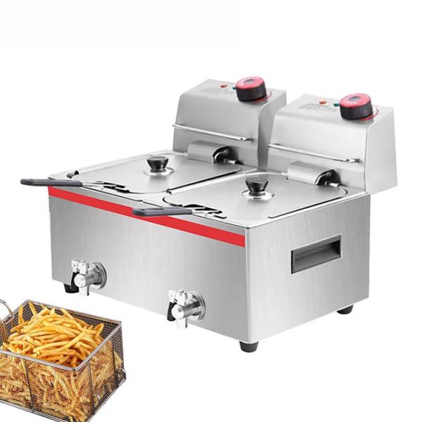 Stainless Steel 304 Commercial General Electric Deep Fryer